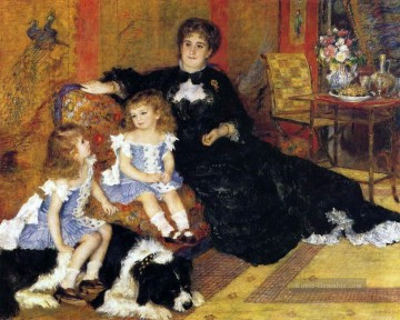 Pierre Auguste Renoir Werke - madame Charpentier und ihre Kinder Pierre Auguste Renoir